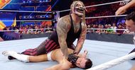 Balor succumbs to the Mandible Claw but it wasn't enough to keep him down after the bell